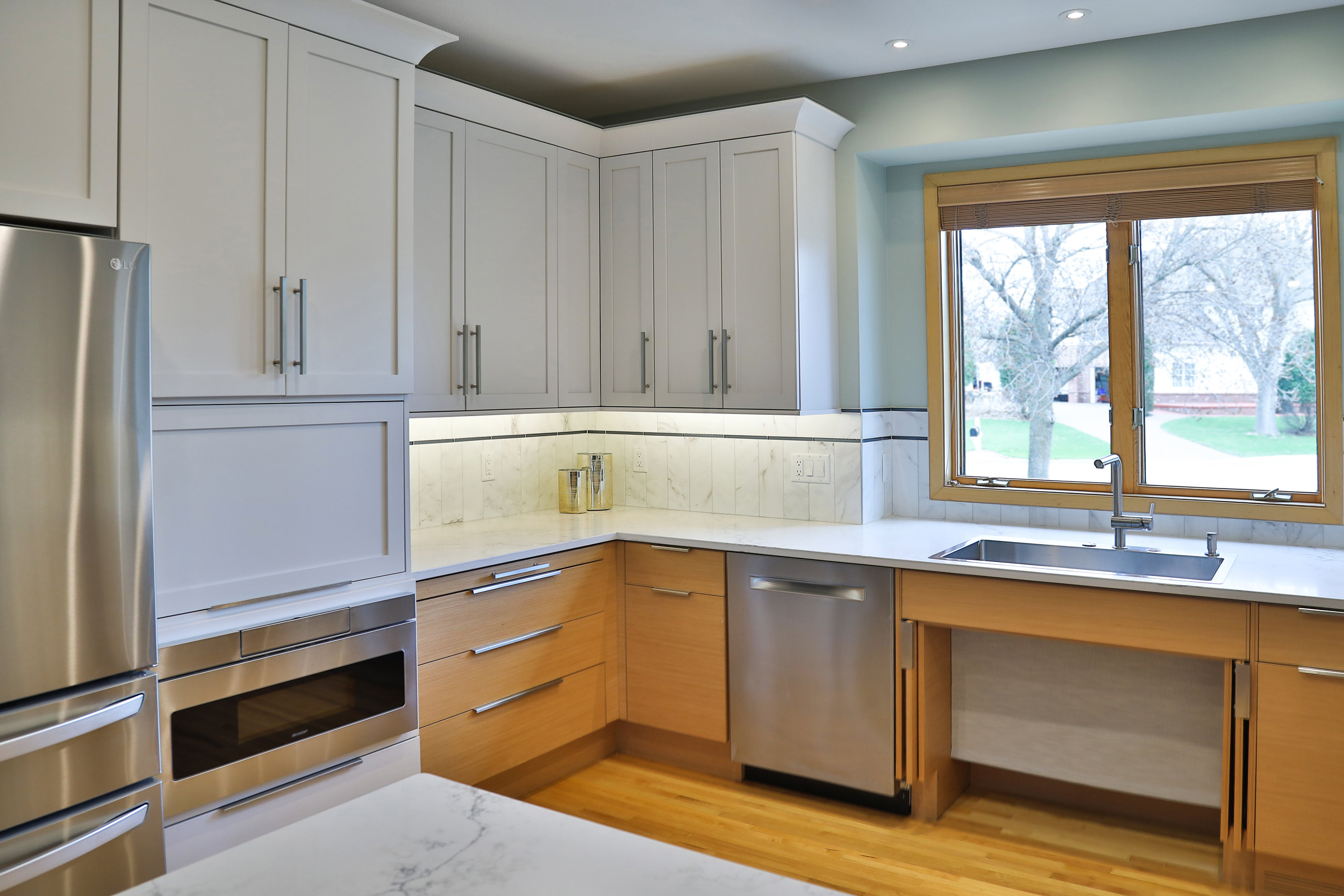 South Bay kitchen accessible appliance area